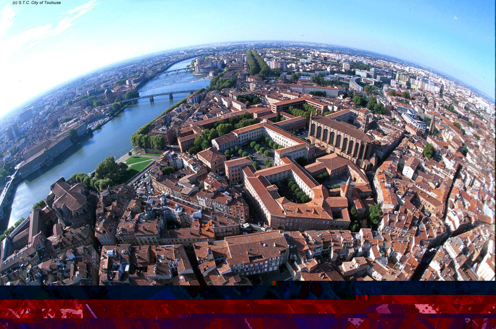Toulouse from the sky