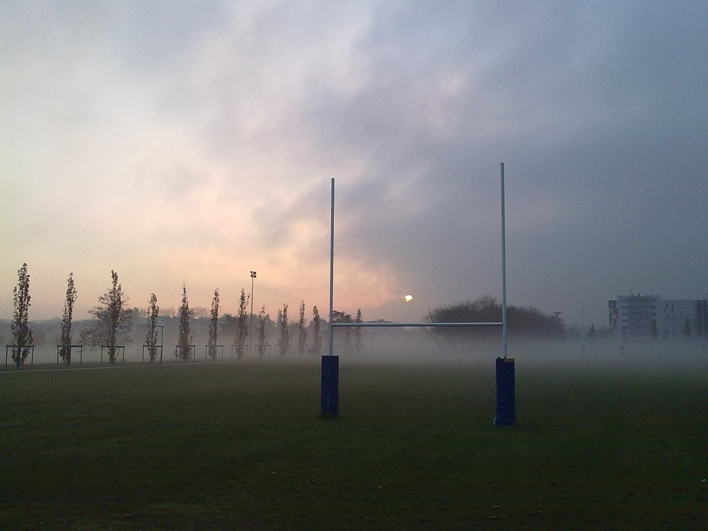 Rugby field photo