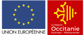 Logo Union Européenne & Région Occitanie